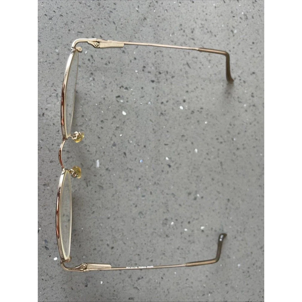 Lawrence Eyewear Eyeglasses Frames ONLY IM596 Coral 51-17-130 Pink/Gold Italy